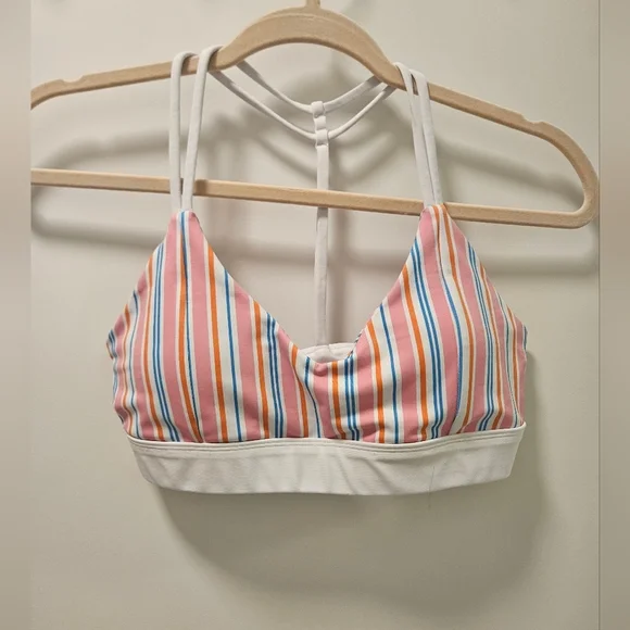 Cleo Harper Riley Bralet Striped Multi-Color Size S - Picture 4 of 10